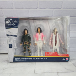 Doctor Who Companions Of The Fourth Doctor Action Figure Collector Set New