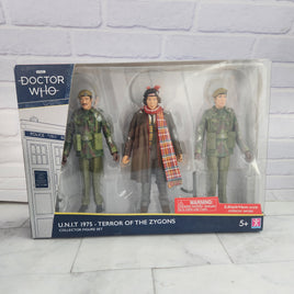 Doctor Who Unit 1975 Terror Of The Zygons Action Figure Set