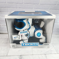 
              Teksta Robotic Puppy Dog 4G Blue Robot Pet with Ball and Bone - New
            