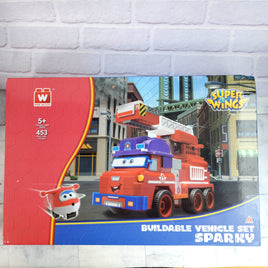 Super Wings Sparky Buildable Vehicle Set - Wise Block