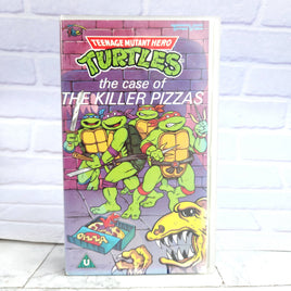 Teenage Mutant Ninja Turtles The Case Of The Killer Pizzas VHS Tape