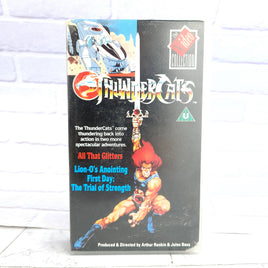 Thundercats VHS Tape All That Glitters Lion-O's Anointing Trial of Strength
