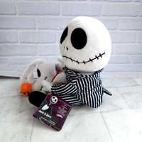 
              Jack Skellington and Zero Plush Set Nightmare Before Christmas 25 Years
            