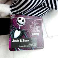 
              Jack Skellington and Zero Plush Set Nightmare Before Christmas 25 Years
            