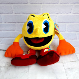 Pac Man And The Ghostly Adventures Plush Toy 12" Bandai Namco With Tags