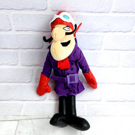 Wacky Races Dick Dastardly Plush Toy Play By Play 1999