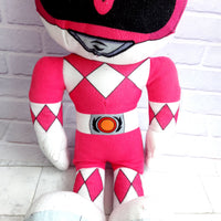 
              Pink Power Ranger Plush Soft Toy 12" 2016 Power Rangers
            