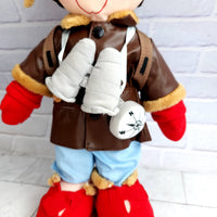 
              Boots Flying Ace Sam Plush Dress Up Doll With Accessories + Fireman Costume
            