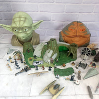 
              Star Wars Micro Machines Bundle Yoda Dagobah Jabba Mos Eisley Spaceport Naboo
            