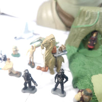 
              Star Wars Micro Machines Bundle Yoda Dagobah Jabba Mos Eisley Spaceport Naboo
            