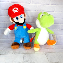 Super Mario + Yoshi Plush Bundle - With Tags - Nintendo