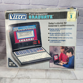 VTech PreComputer Graduate Education Laptop Computer In Original Box Vintage