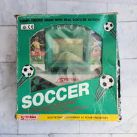 
              Systema Soccer Electronic LCD Game Vintage 90's In Box
            