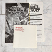 
              Star Wars Rebel Assault PC CD ROM With Manual + Insert
            