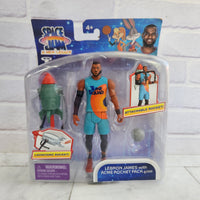 
              Space Jam 2: A New Legacy Lebron James With Acme Rocket Pack 4000 4" Toy Figure
            