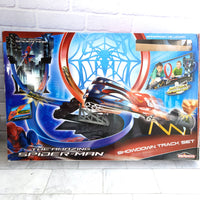 
              Marvel Spiderman Showdown Track Set Spiderman Vs Lizard Majorette Rare New 2012
            