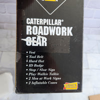 
              Official Caterpillar Road Work Gear Set Cosplay Kids Hard Hat Costume Vintage 98
            