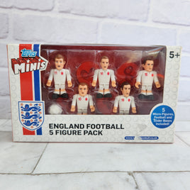 Topps Minis England Football 5 Figure Pack Rooney Lampard Milner Wilshere