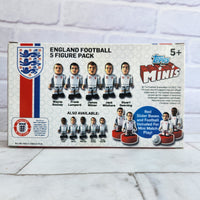 
              Topps Minis England Football 5 Figure Pack Rooney Lampard Milner Wilshere
            