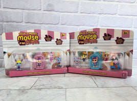 Millie & Friends Mouse in the House 5 Pack Bundle Collectible Mouse Figures