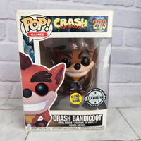 
              Crash Bandicoot 273 Funko Pop Glow In The Dark Exclusive
            