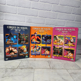 Cirque Du Soleil DVD Boxset Bundle Vol 1 2 3 12x DVDs