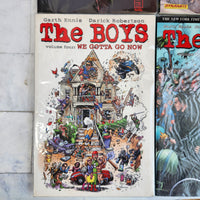 
              The Boys Graphic Novel Bundle Vol 1 2 4 5 Name Of The Game Get Some Herogasm
            