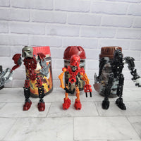 
              LEGO Bionicle Bundle Toa Vakama 8601 Toa Whenua 8603 Toa Tahu 8534 With Box
            