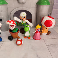 
              Super Mario Deluxe Bowser’s Castle Playset with Figures Bundle
            