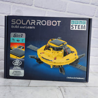 
              6-in-1 Solar Robot Building Kit STEM Space Set Mars Rover Space Station New
            