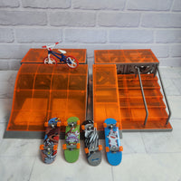 
              Tech Deck Tony Hawk Circuit Boards Skate Park Ramp Bundle With Finger Boards
            