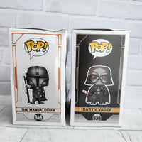 
              Star Wars Funko Pop Bundle - Darth Vader 539 Mandalorian 345
            