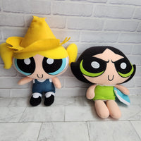 
              Power Puff Girls Talking Plush Bundle Country Band Bubbles Sleep Over Buttercup
            