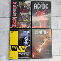 
              Live Rock DVD Bundle Iron Maiden AC/DC Thin Lizzy Led Zepplin Number Of Beast
            