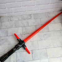 
              Star Wars Kylo Ren Lightsaber Flick Out Lights/Sounds Cosplay - Hasbro/2015
            