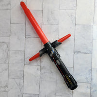 
              Star Wars Kylo Ren Lightsaber Flick Out Lights/Sounds Cosplay - Hasbro/2015
            