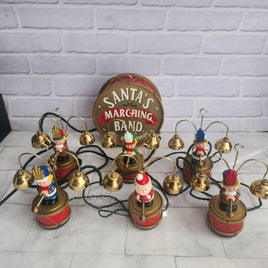 Mr Christmas Santa's Marching Band Musical Bells Vintage Working