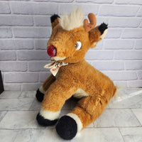 
              Rudolph the Red Nose Reindeer Vintage Christmas Plush Toy | 15" 1999
            