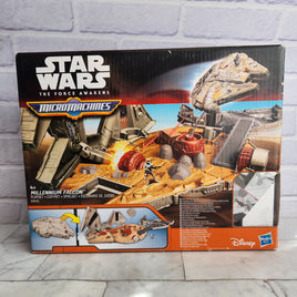 Star Wars The Force Awakens Micro Machines Millenium Falcon Play Set