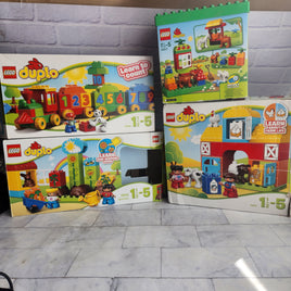 Lego Duplo Boxed Bundle 10558 Train 10819 Garden 10517 Farm 10617 Barn