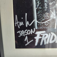 
              Jason Friday 13th Signed Movie Poster Ari Lehman Autograph Framed Beckett COA
            