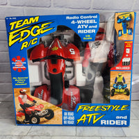 
              Taiyo Team Edge R/C Freestyle ATV and Rider Off Road New In Box Vintage 2004
            