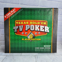 
              Texas Hold Em TV Poker 6 Player Edition New In Box Plug and Play
            