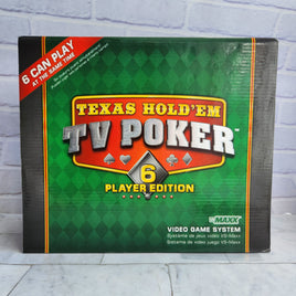 Texas Hold Em TV Poker 6 Player Edition New In Box Plug and Play