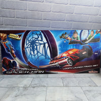 
              Amazing Spiderman Loop N Launch Track Set - Majorette 2012 Rare New In Box
            