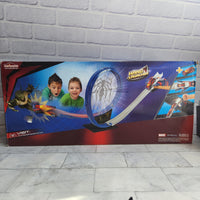 
              Amazing Spiderman Loop N Launch Track Set - Majorette 2012 Rare New In Box
            