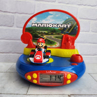 
              Lexibook Mario Kart Talking Alarm Clock Projector Night Light Nintendo Bedroom
            