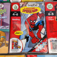 
              LeapPad LeapFrog Games Bundle 8x Books + Cartridges Batman Spiderman Scooby Nemo
            