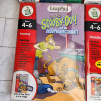 
              LeapPad LeapFrog Games Bundle 8x Books + Cartridges Batman Spiderman Scooby Nemo
            