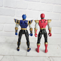 
              Power Ranger Ninja Storm Tsunami Cycle Bundle Blue Crimson
            